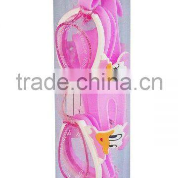 Lovely Cartoon Swimming Goggles With PVC Cylinder Package