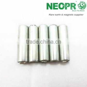 Neodymium Cylinder Magnet With Nickel Coating