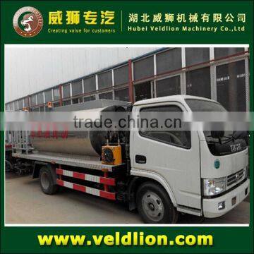 Automatic heated bitumen sprayer truck