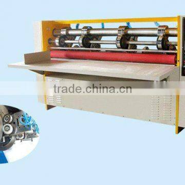 ss-100p thin blade slitting and scorer machine, carton machie