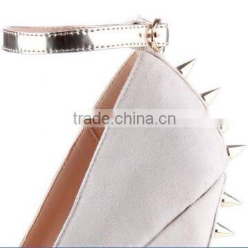 Hot Selling Wholesale High Quality Women Open Toe Shoes Ankle White Women Sandals photo-3