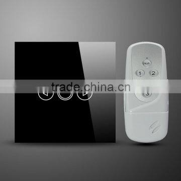 Black Color Dimmer Remote Switch & Touch Switch