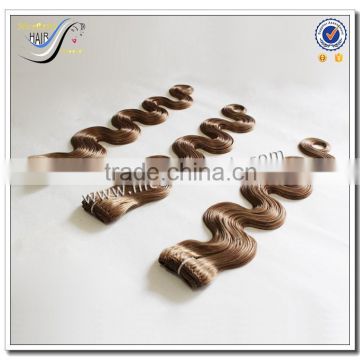 Wholesale high quality human hair sew in weave 100 human hair