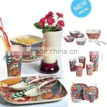 custom Decals tableware, dinner set