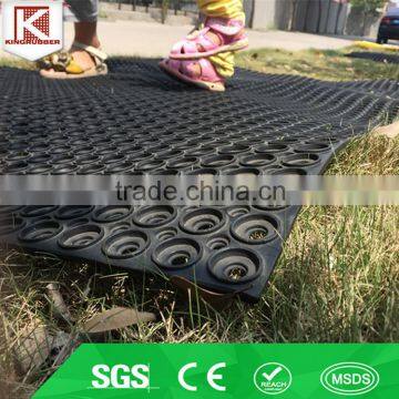 Hot sale with drainage holes car washes gym rubber bar mat