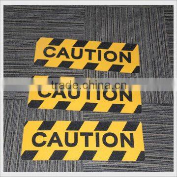 Anti slip adhesive tape with CAUTION printing