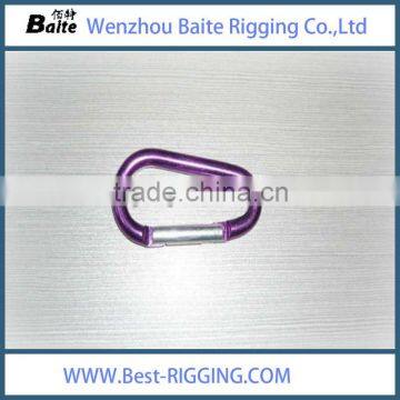 Aluminum purple 5mm snap hook egg type factory price