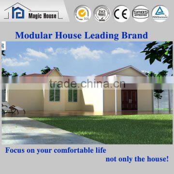 2016 Magic modular prefabricated hotel villa houses in alibaba