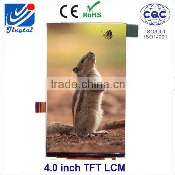 Custom high quality 4 inch mobile phone lcd screen module