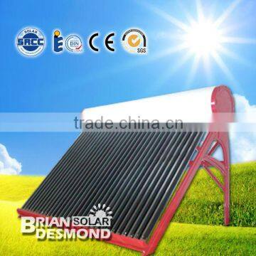 Galvanized Steel Compact Pressurized Solar Hot Water