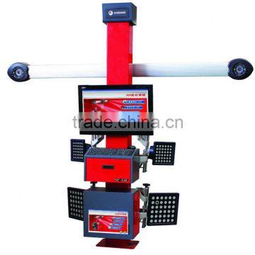 "SUNSHINE" brand SP-G6L 3D auto workshop equipment,with two monitors