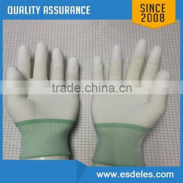 7 Year Gold Supplier pu Coated Esd Gloves photo-2
