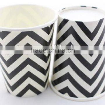 Black paper cup for party