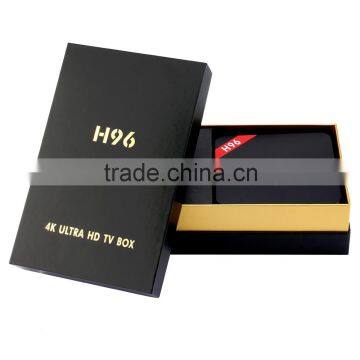 2016 Factory Hotsale Android TV Box IPTV Amlogic S905 Quad Core Android5.1 DDR3 1G 8G H96 photo-2