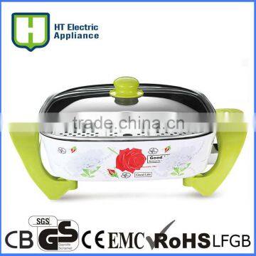 aluminium electric frying pan/skillet