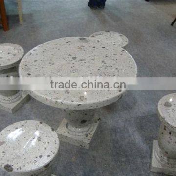 China kashmir white granite tile and step