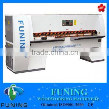 hydraulic veneer guillotine cutting machine