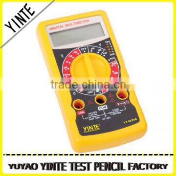 China factory Professional digital multimeter/universal meter with test probe and overload protection