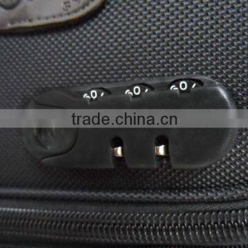 2013 3pcs Eva Business Vintage Fashion Retro Black Eminent Travel Trolley Luggage With Four Wheels photo-6