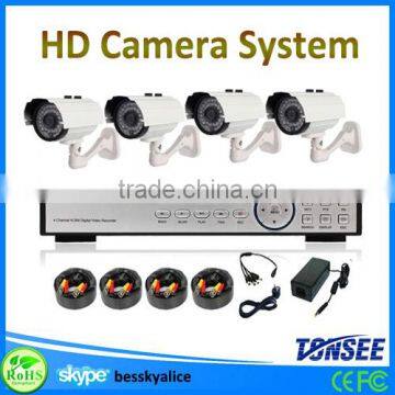 Cheap hd Home Security Camera Systems,4ch 1080AHD Dome Zoom Lens HD Camera With DVR Recorder photo-5