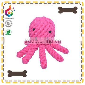 rose red woven eight-legged octopus