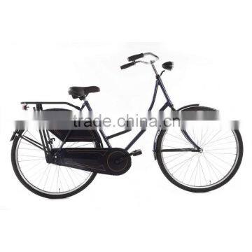 26 inch cheap holland style vintage bicycle with dynamo-powered lamp for men