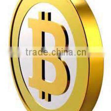 Sliver Litecoin volunteer badges Bitcoin business gift supplier from china