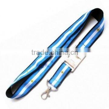 Heat transfer printing bottle opener lanyard