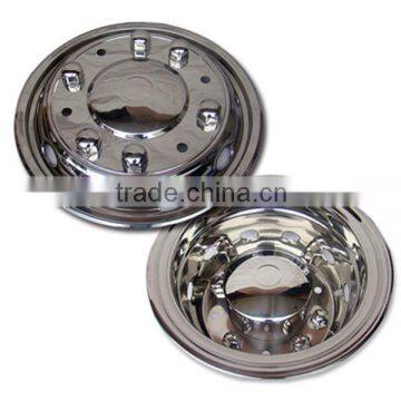 22.5 Truck Front Wheel Cover,Wheel Simulator Stainless Steel