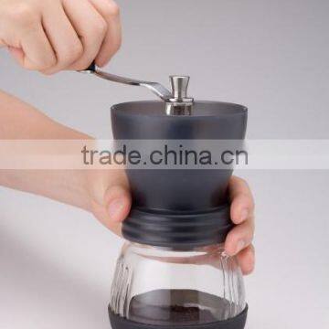 2015 Amazon Popular Manual Ceramic Burr Coffee Grinder Mill