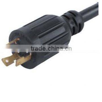 NEMA L6-30P locking power cord plug with cUL approval