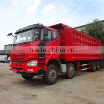 China factory 8x4 30 ton faw sand tipper truck for sale