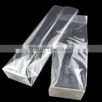 square bottom self adhesive seal opp bags with paper card