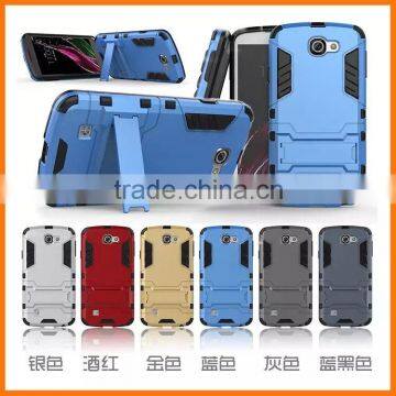 Rugged Hybrid shockproof case for LG VS425 LG Optimus Zone 3