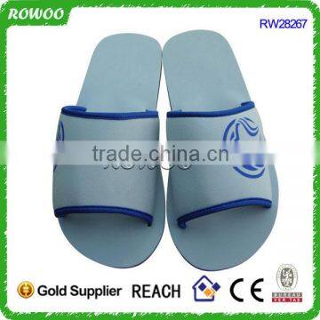 Star Hotel White EVA Wholesale Shower Hotel Slippers Flip Flops photo-3