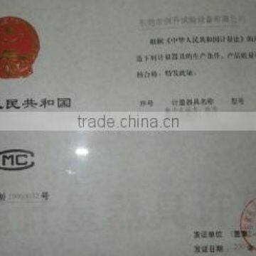 China Metrology Accreditation