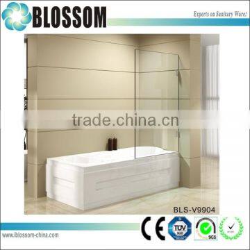 10mm Toughed Safety Glass Bath Screens