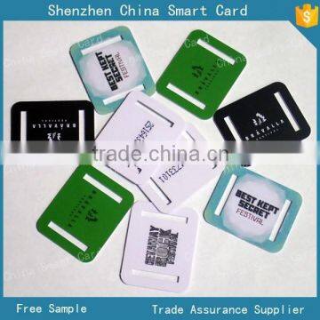 13.56 mhz plastic NFC tag with customized size and shape