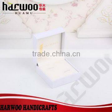 Fashion white paper cufflink box,cufflink paper box