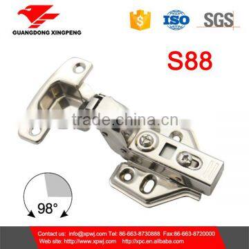high quality hydraulic stainless steel pipe pivot hinge for cabinet