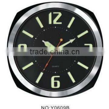 home or office analog noctilucent dial wall clock