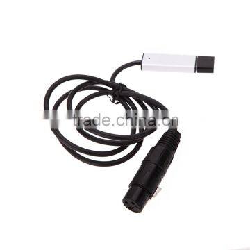 USB to DM Interface Adapter LED DM512 Studio Computer PC Stage Lighting Controller Dimmer