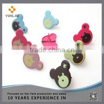 18mm Metal Bear Shaped Brad photo-1
