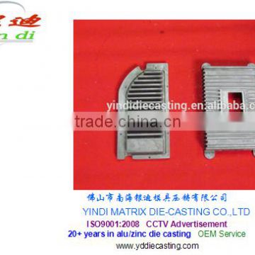 Supply OEM die casting part,zinc alloy die casting custom die casting electronics heat sink cover enclosure