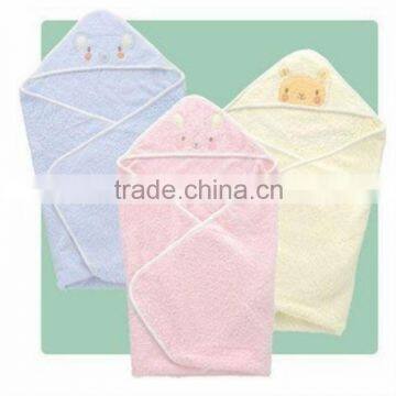 100%cotton terry cloth kids towel/ hooded towel