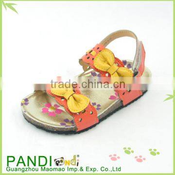 2015 New style fashion girls flat sandals design for Arabia