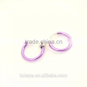15 mm Wide Crazy Lip Rings Spring Fake Nose Ring Samples photo-4