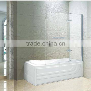 Bathtub Tempered Glass Folding/Hinge Shower Bath Screen(KD3206)