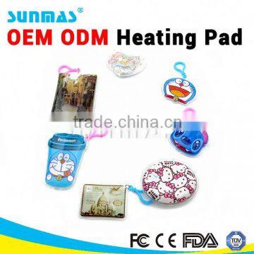 Sunmas OEM ODM Magic Reusable Heating pad FDA CE weight loss heating pad