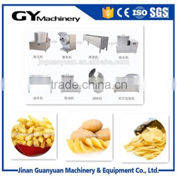 Semi-automatic Fried Type Potato Chips Making Machine